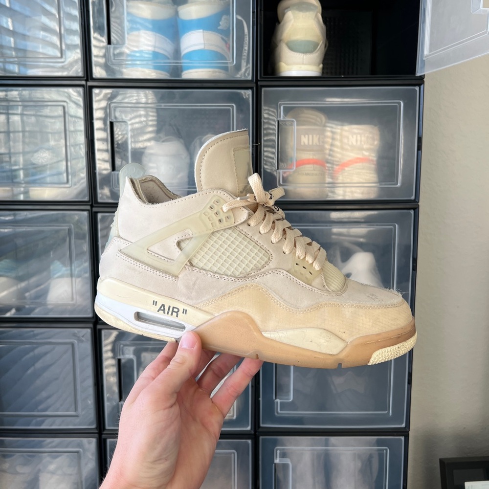 Jordan Off White 4 “sail”
